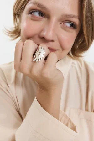 Anillo Bloom Ring Plata